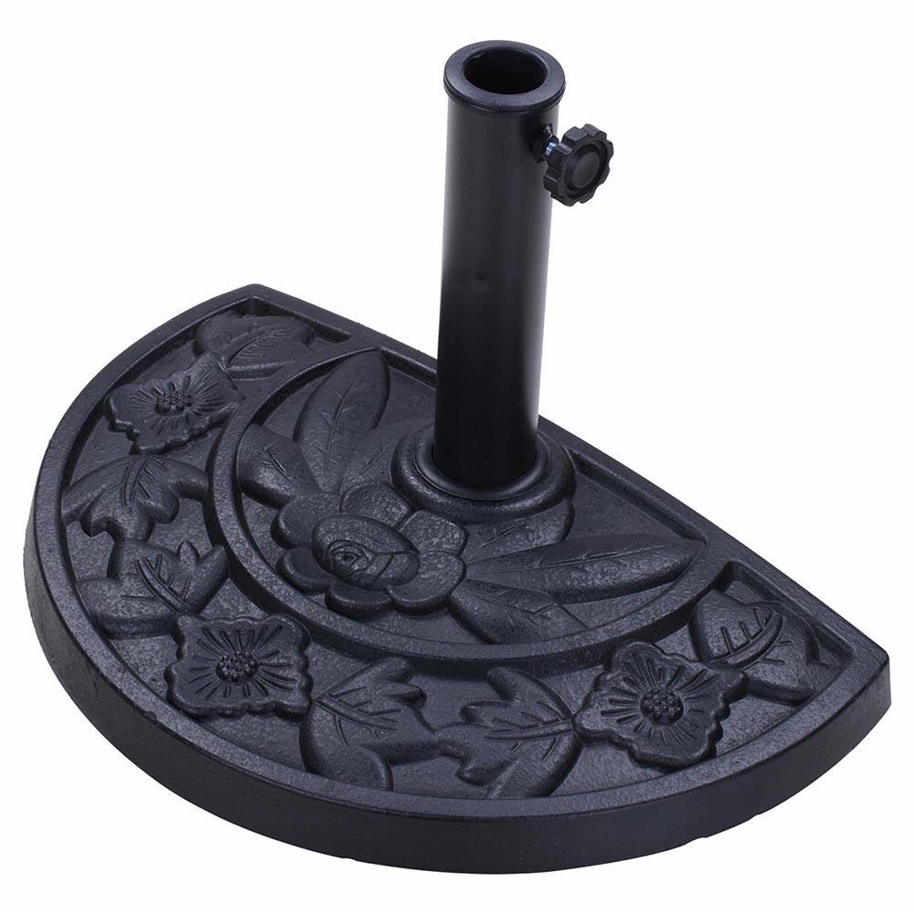 20-inch 20-lbs Semicircle Umbrella Base Heavy Stand Holder Fit for