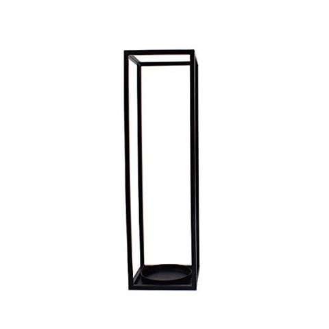Umbrella Stand Rack?Free Standing Holder for Canes/Walking Sticks, with Hooks, for Hotel Home Office Hallway Storage, Metal (Color : Black, Size : 20×20×69cm(L×W×H))