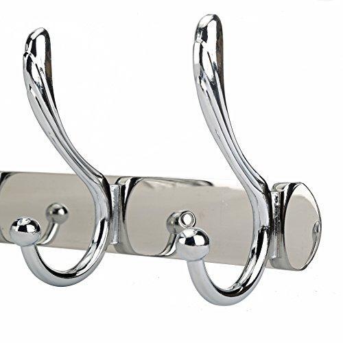 Select nice urorbit classic coat hook aluminium alloy coat and hat hooks robe bath kitchen towel utensil utility hook garment rack hanger rail holder wall mount
