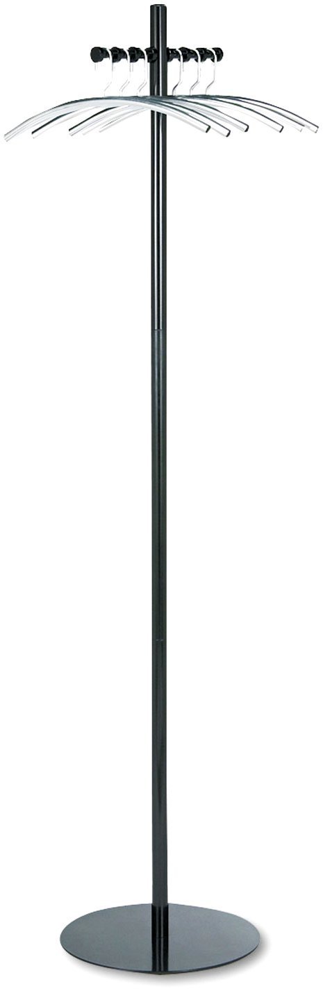 The best safco products 4192nc nail head costumer coat rack tree black silver