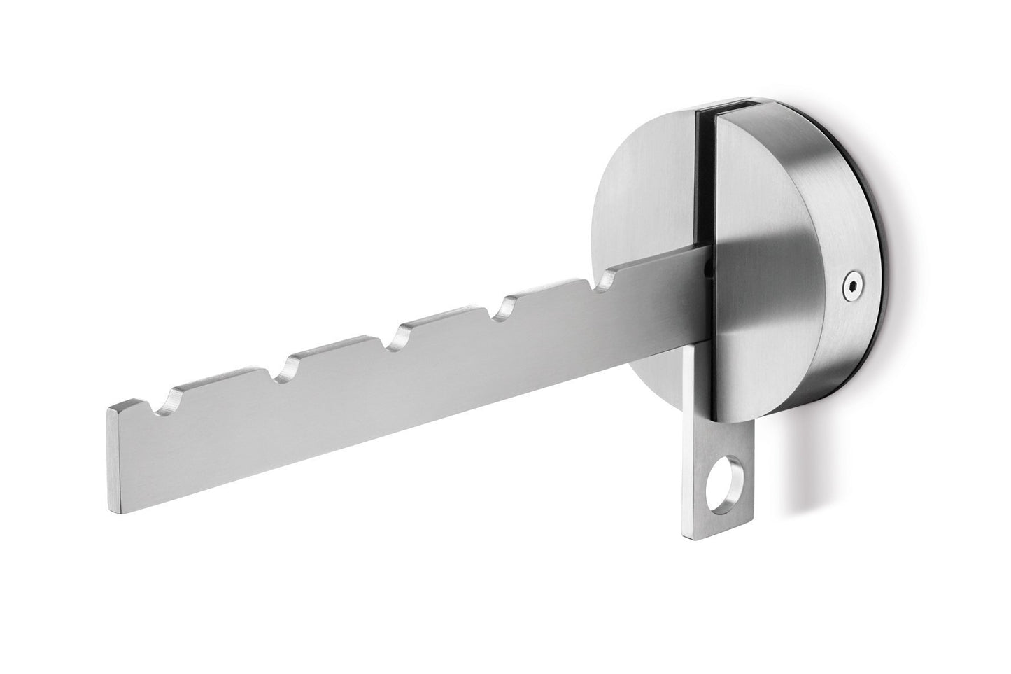 Featured zack 50682 wall mount laveto folding coat rack 11 3 by 1 34 inch stainless steel