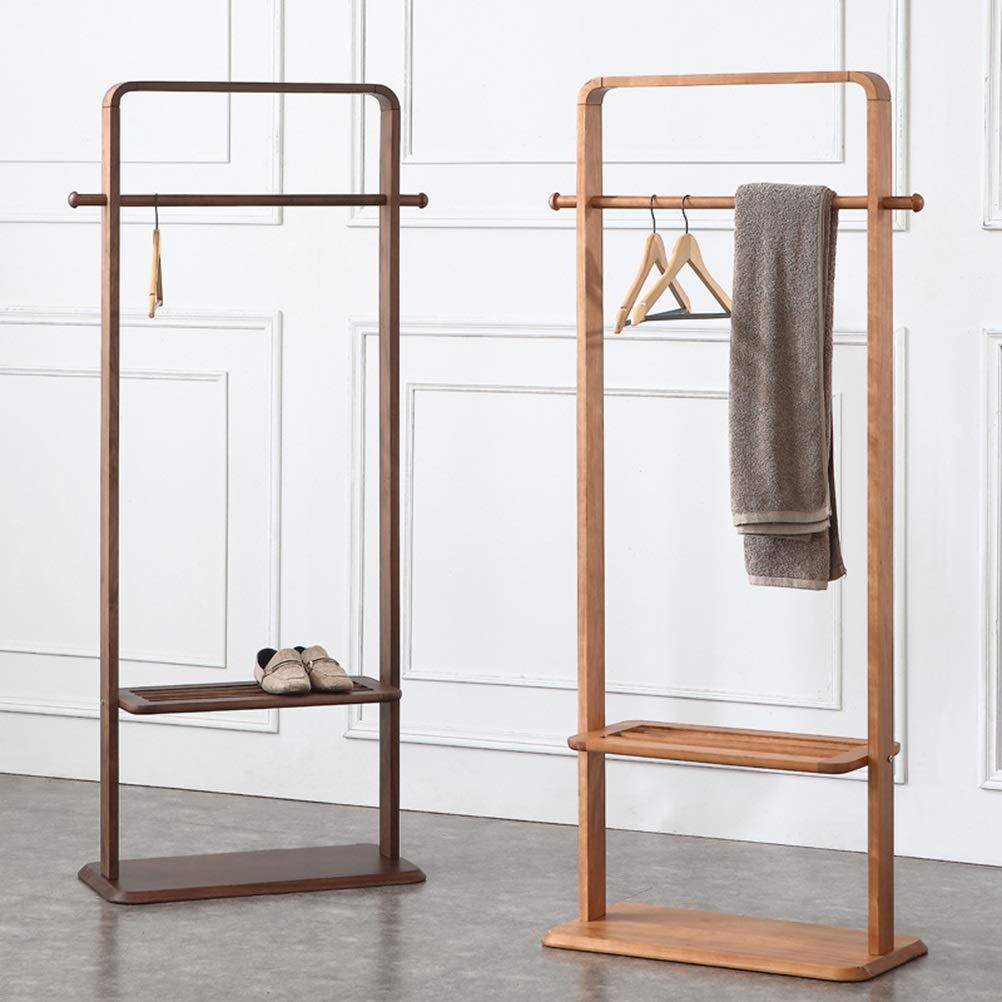 Save on kdjhp solid wood coat rack bedroom floor storage hanger simple clothes rack home hanger coat rack 0189 color b