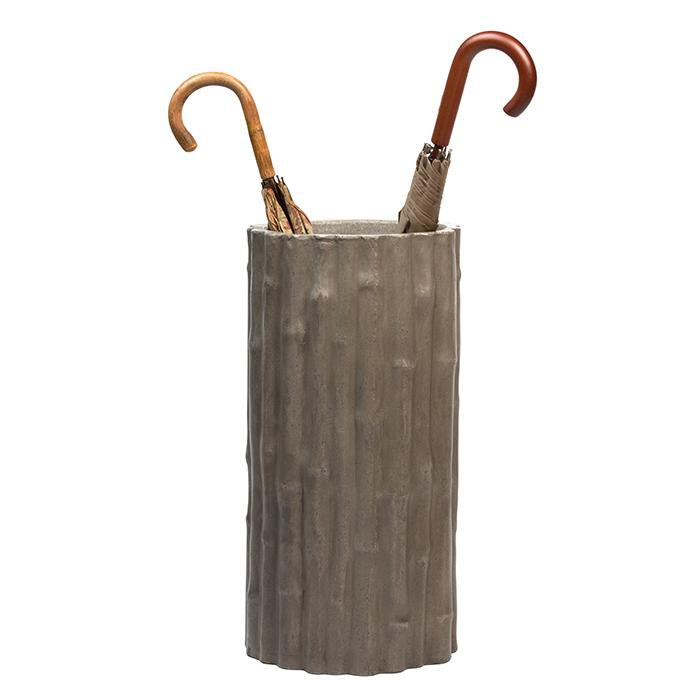 Barrie Dark Gray Concrete Umbrella Stand