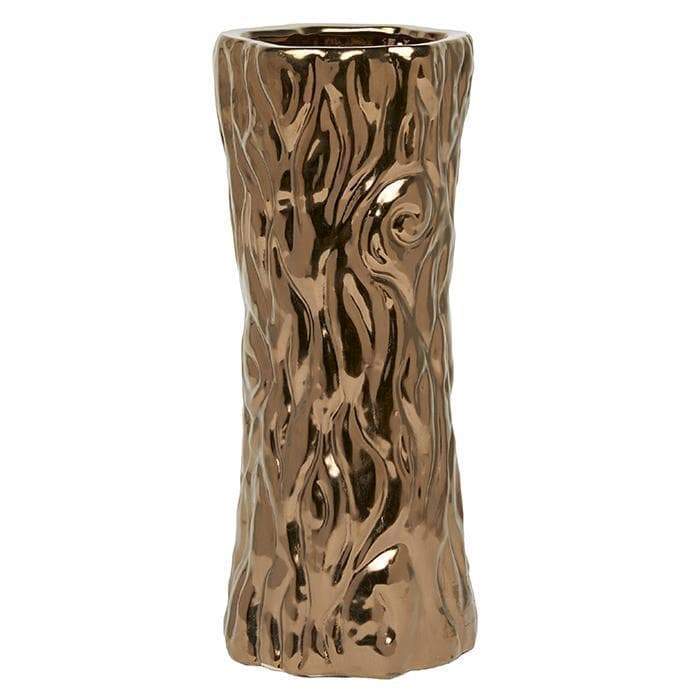 Rovigo Ceramic Umbrella Stand (Crackled Gold)