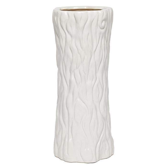 Rovigo Ceramic Umbrella Stand (Glossy White)
