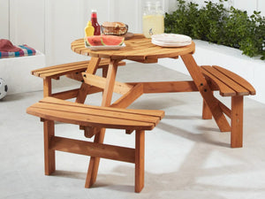 6-Person Circular Picnic Table Just $162 Shipped (Reg. $300) + More Outdoor Furniture Deals