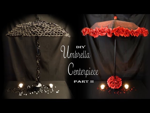 Here is Part II of the Umbrella Centerpiece