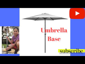 DIY backyard or outdoor umbrella Base