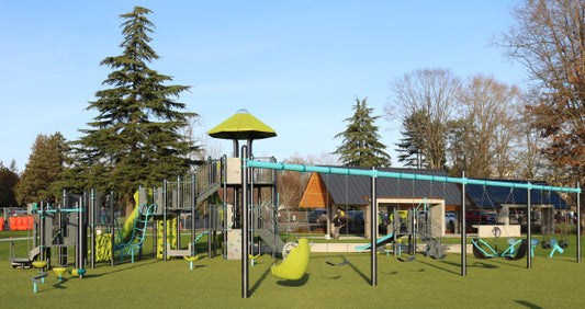 The rainy season may be here, but after so many months of staying inside, it feels good to take the kids to a nearby playground in Seattle