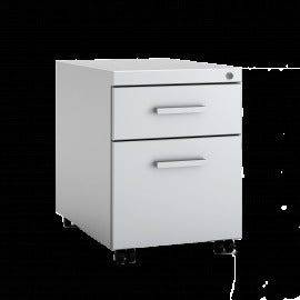 Comfortable White Wood Lateral File Cabinet