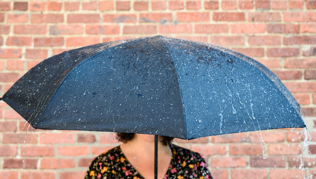 This 'inverted' umbrella is a rainy day game-changer