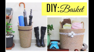 you can make these simple and easy baskets at home using inexpensive product.....