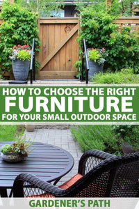 How to Choose The Right Furniture for your Small Outdoor Space