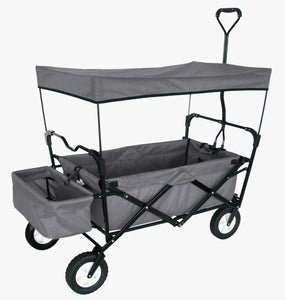 On A Budget Collapsible Wagon With Canopy