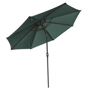 Yescom 10ft 8-Rib Patio Tilt Market Umbrella w/ 200gsm Canopy Color Options