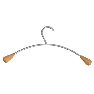 New alba stainless coat hangers coat hangers 18 l 6 st stainless steel case of 10