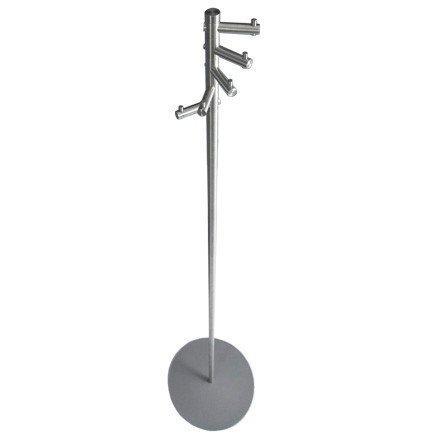 Top psba coat rack stand hanger towel holder 5 rotating hooks stainless steel matte