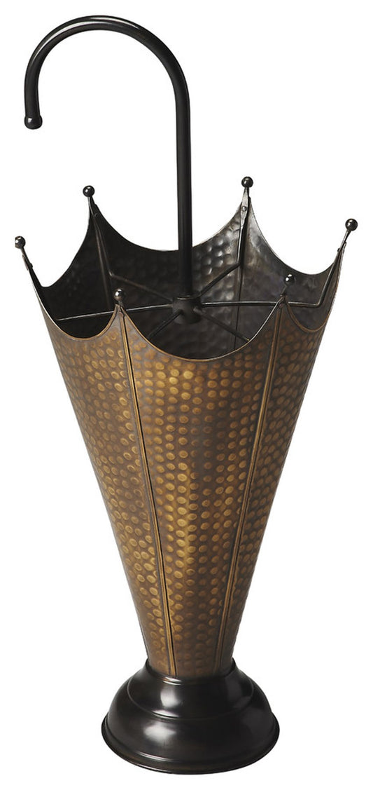 Poppins Antique Brass Umbrella Stand