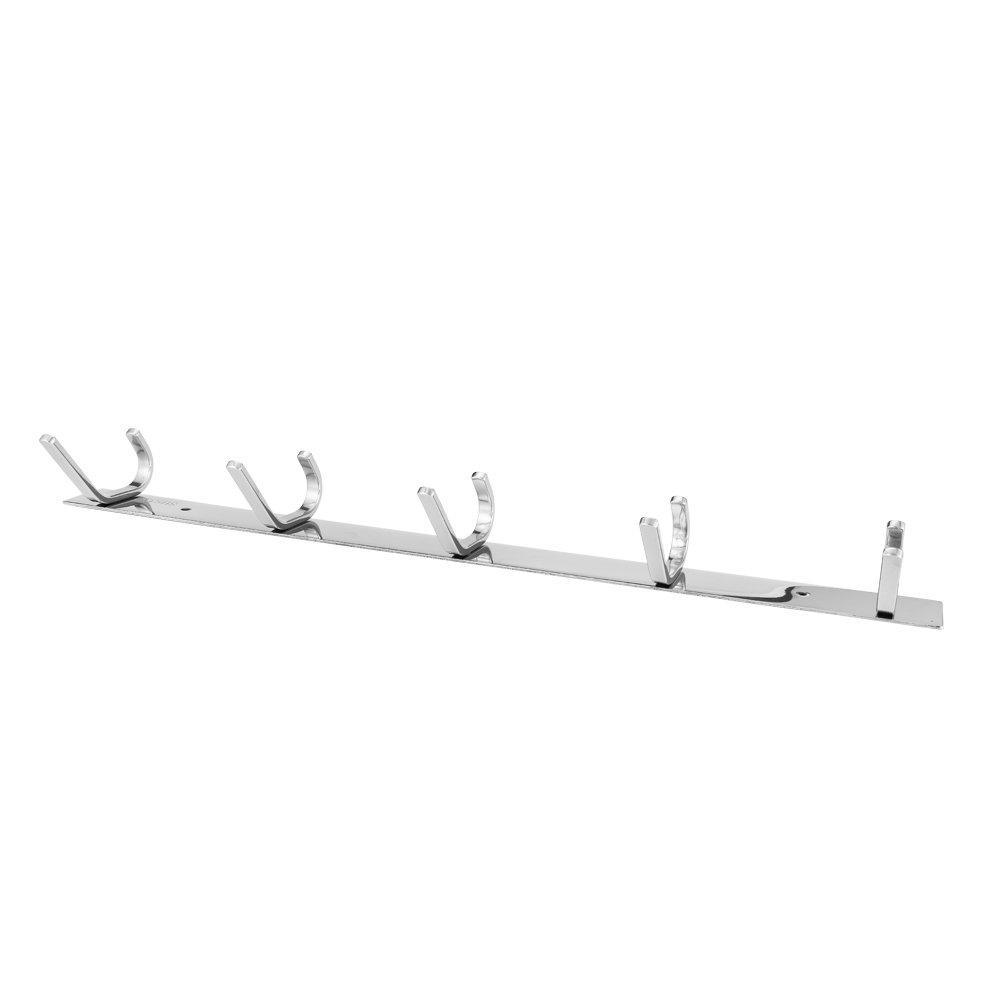 Selection dosens coat hook rack wall mount sus 304 stainless steel hanger clothes hat holder 10 hooks 2 pack