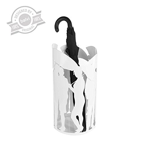 Balvi - Umbrella Stand People White Metal