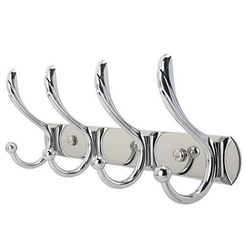 Save urorbit classic coat hook aluminium alloy coat and hat hooks robe bath kitchen towel utensil utility hook garment rack hanger rail holder wall mount