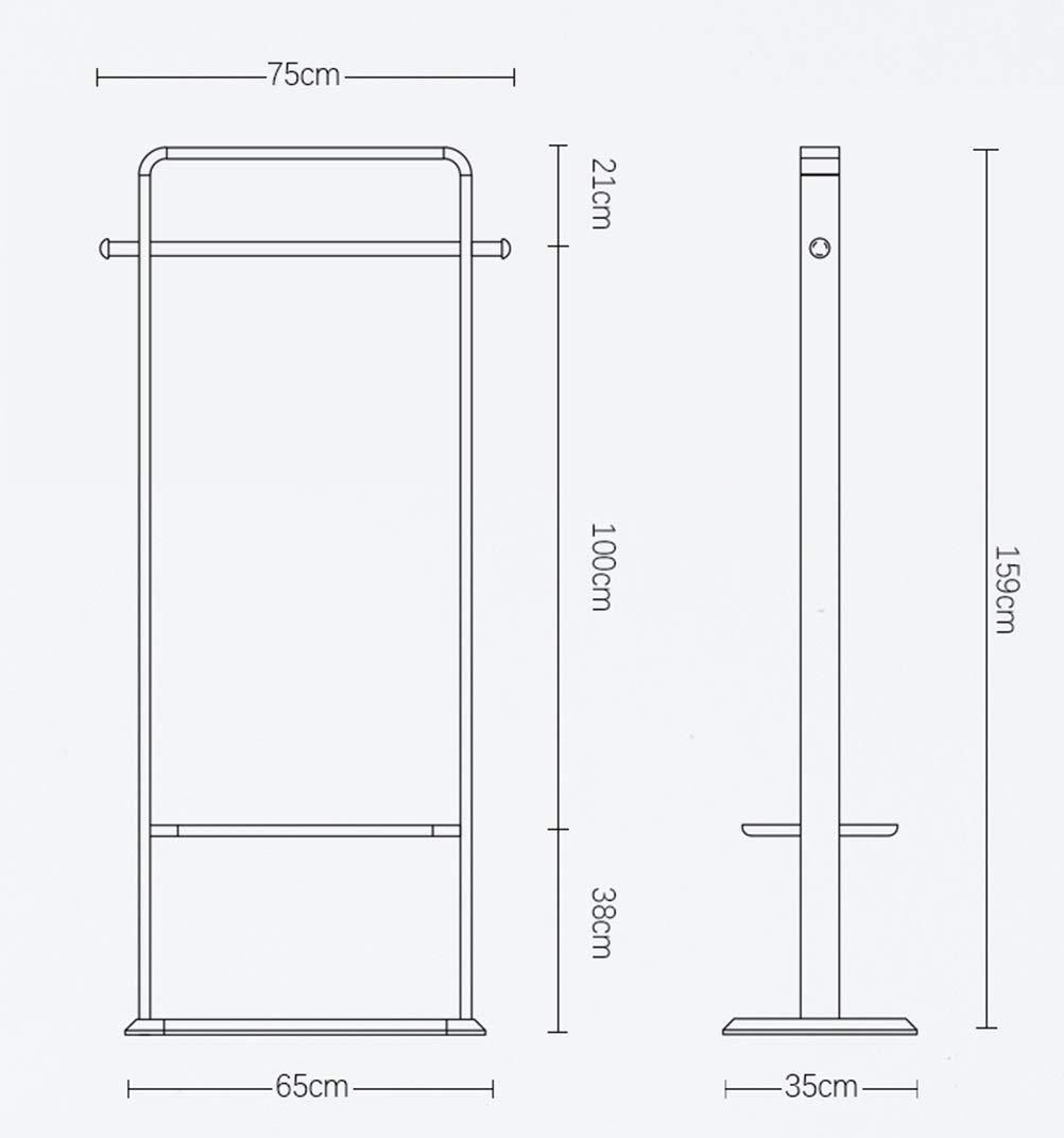 Best wyqsz solid wood coat rack bedroom floor storage hanger simple clothes rack home hanger coat rack 8563 color b