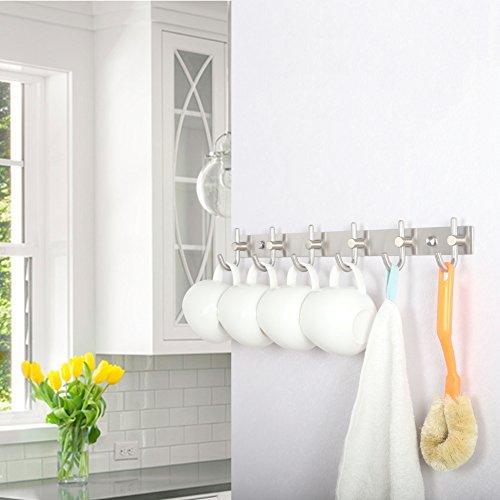 Explore caligrafx coat hooks heavy duty single hat kitchen bath towel hook robe closet clothes hanger rail garment rack holder home wall mounted