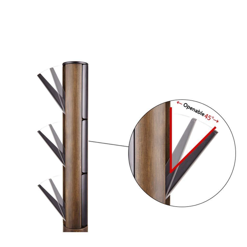 Save lyn memory coat rack wooden coat rack hanger hat tote hanger household coat rack 168 5cm base diameter of about 40cm color a