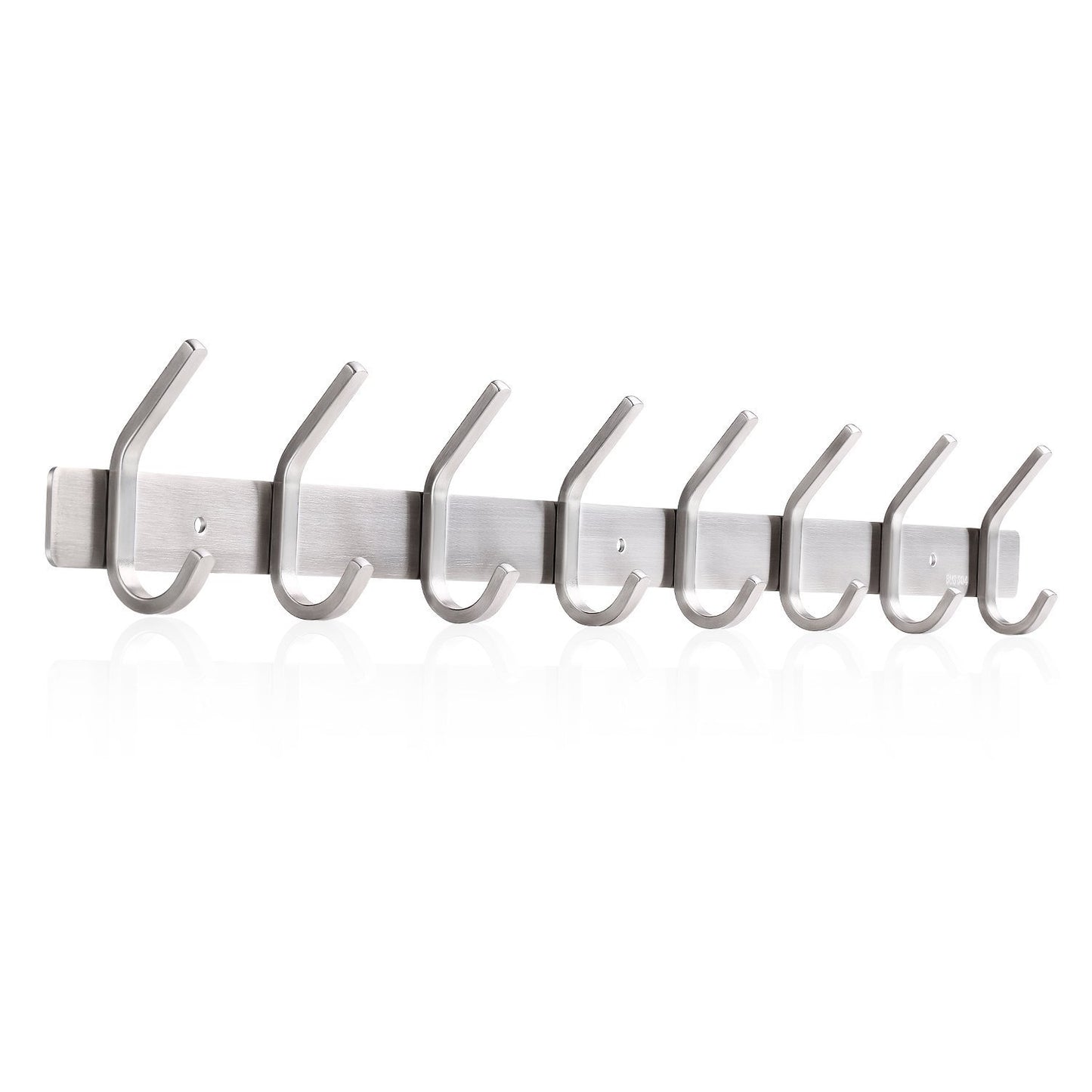 Shop here amzdeal coat hook rack wall mounted hook rail coat hanger 16 hooks