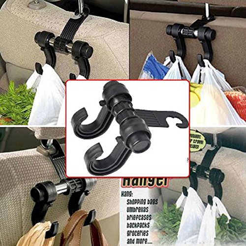 Mount & Holders - Car Seat Bag Hook Car Hook Back Portable Convenient Hook - Car Seat Protector Covers Carrie Cover Headrest Hook Hanger Handbag Storage Holder - Coat Umbrella - 1PCs