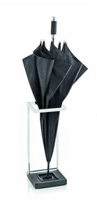 Stainless Steel Umbrella Stand W/Polystone Base