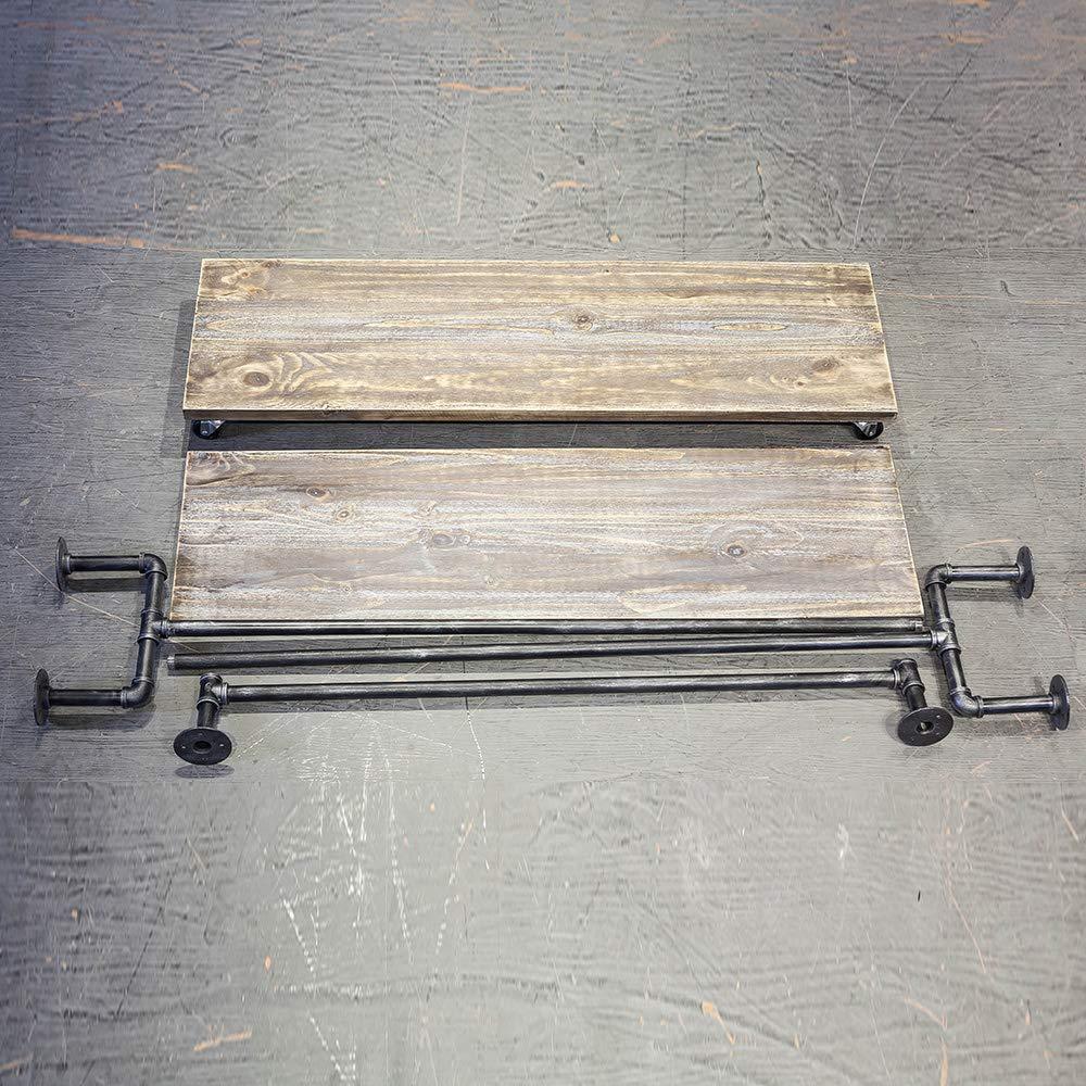 Shop for industrial pipe clothing rack on wheels vintage rolling rack for hanging clothes retail display clothing racks with shelves wooden garment rack with wheels heavy duty clothes rack cloths coat rack