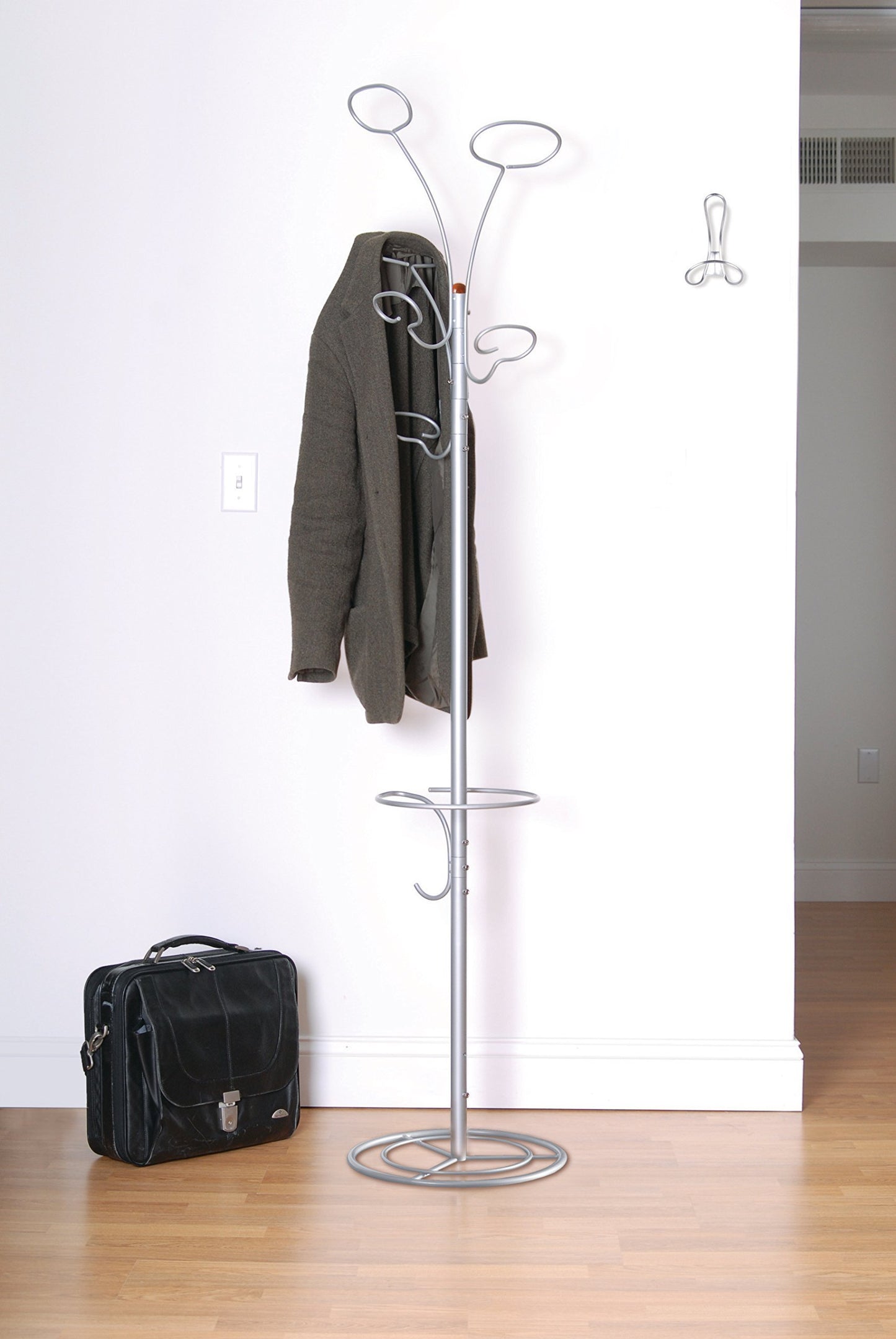 On amazon art of storage coat hat scarves umbrella rack storage hanger tree modern trendy protect