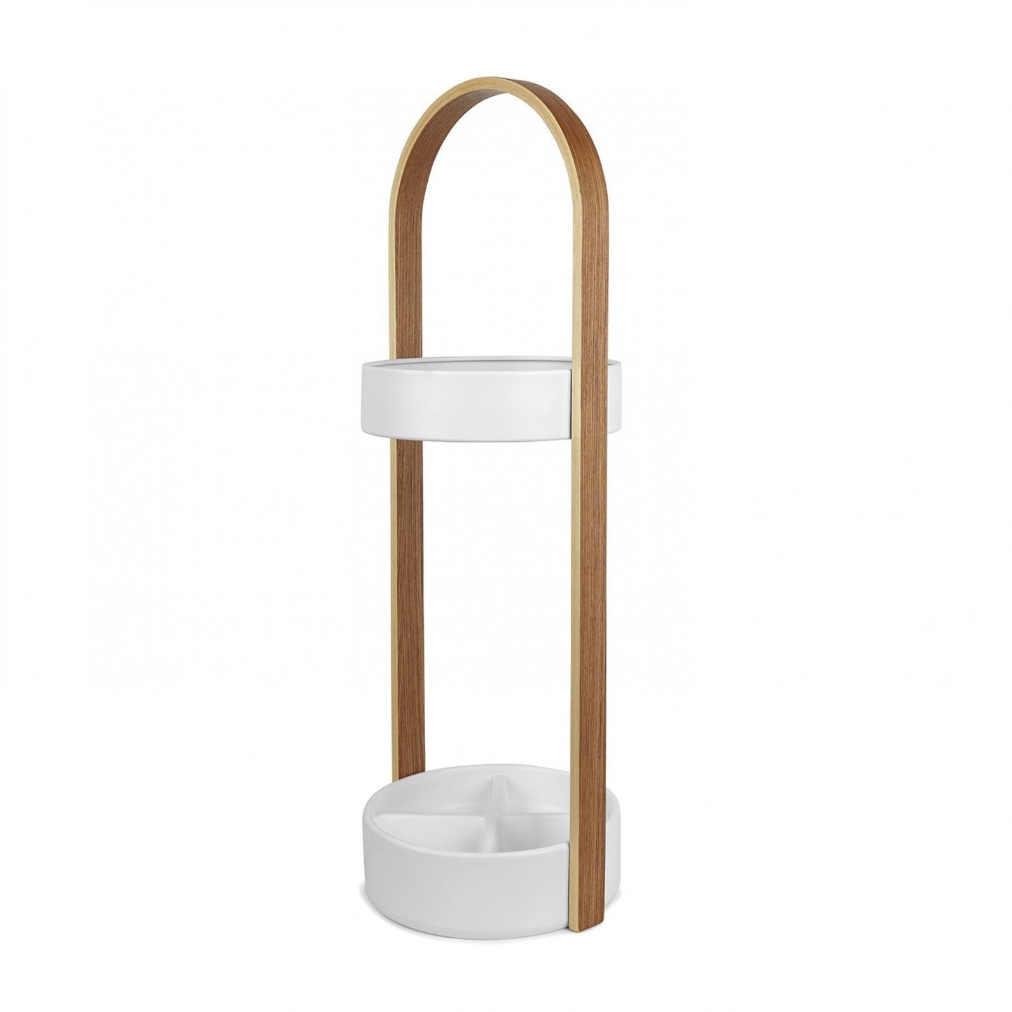 HUB UMBRELLA STAND WHITE